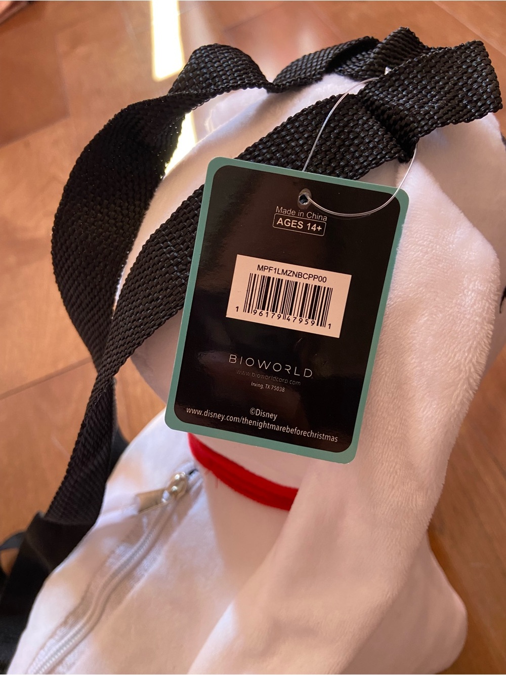 Disney Nightmare Before Christmas Zero Plush Backpack - Picture 5 of 8